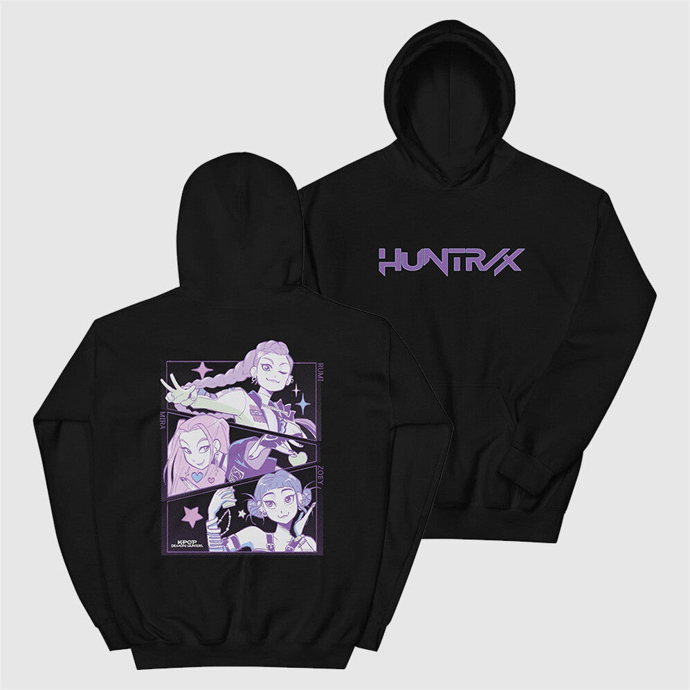 KPop Demon Hunters HUNTR X Hoodie Kpop Demon Hunters Merch Friends Gifts For Best Friend