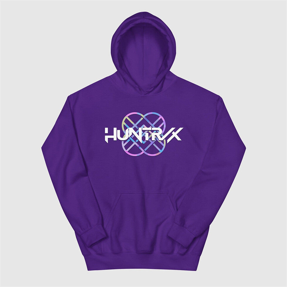 KPop Demon Hunters HUNTR X Logo Hoodie Kpop Demon Hunters Merch Best Friend Birthday Gift Ideas