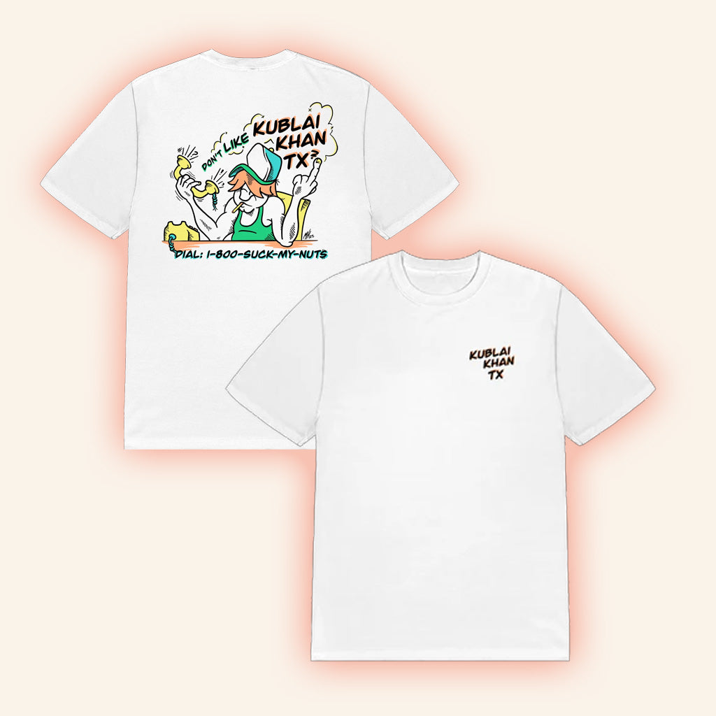 Kublai Khan Tx Merch Suck My Nuts Shirt Best Gifts For Boyfriend