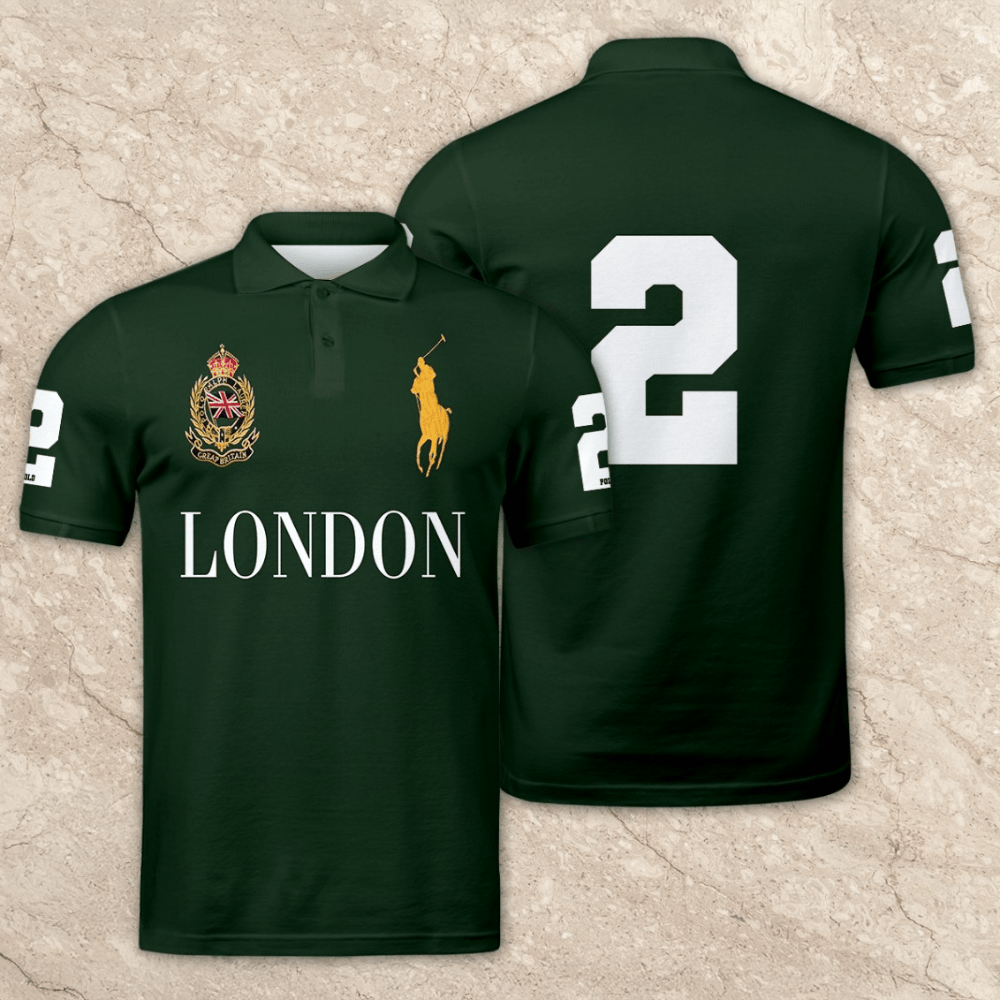 La Barbie Polo Shirt London Number 2 Polo Best Father's Day Special Gifts