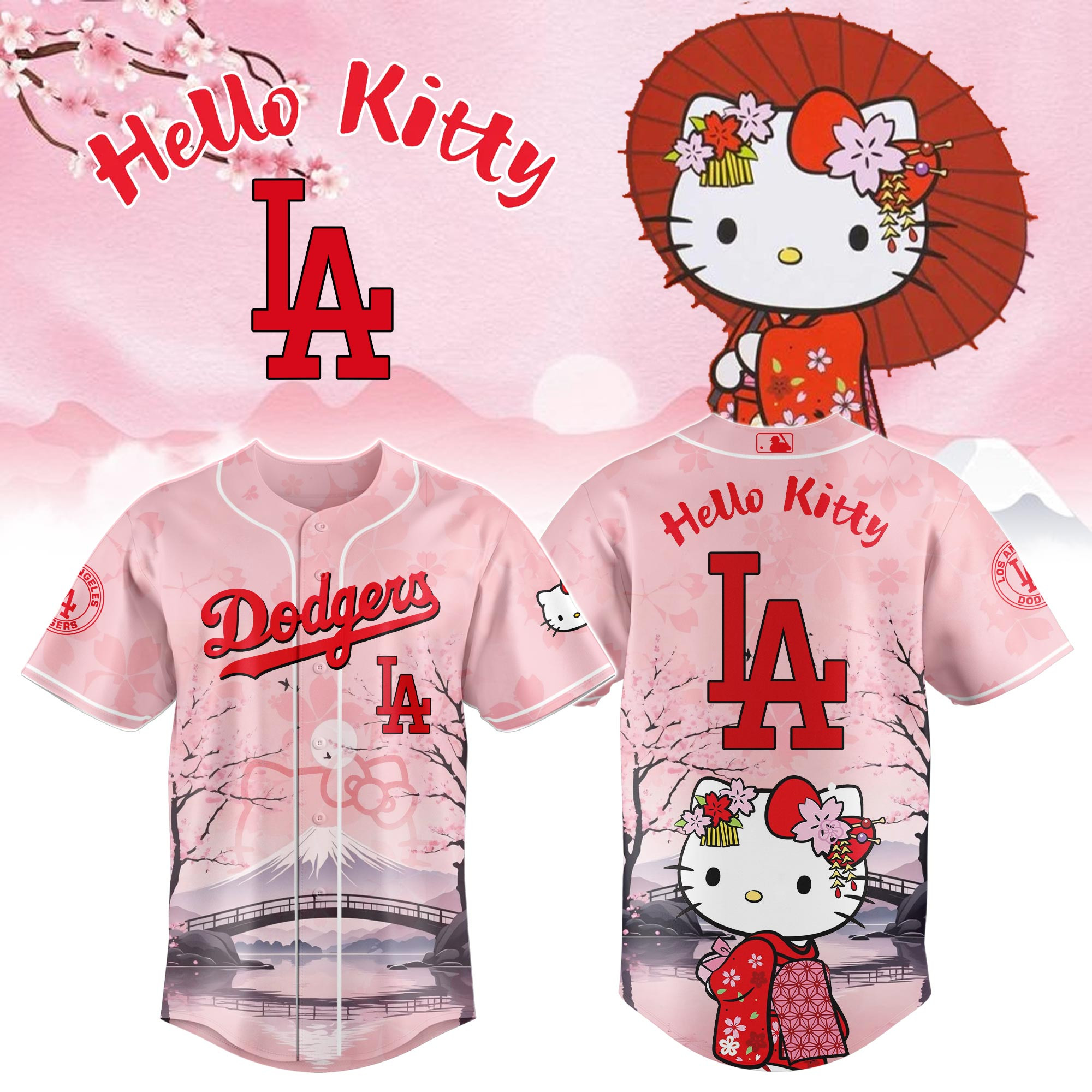 Lad X Kittychan Baseball Jersey 2025 Limited Edition