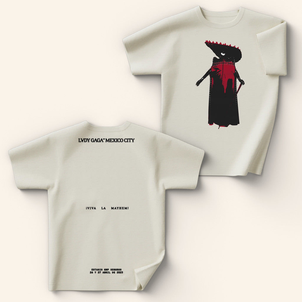 Lady Gaga Mayhem Tour Merch 2025 Concert CDMX T-Shirt Fans Gift Ideas