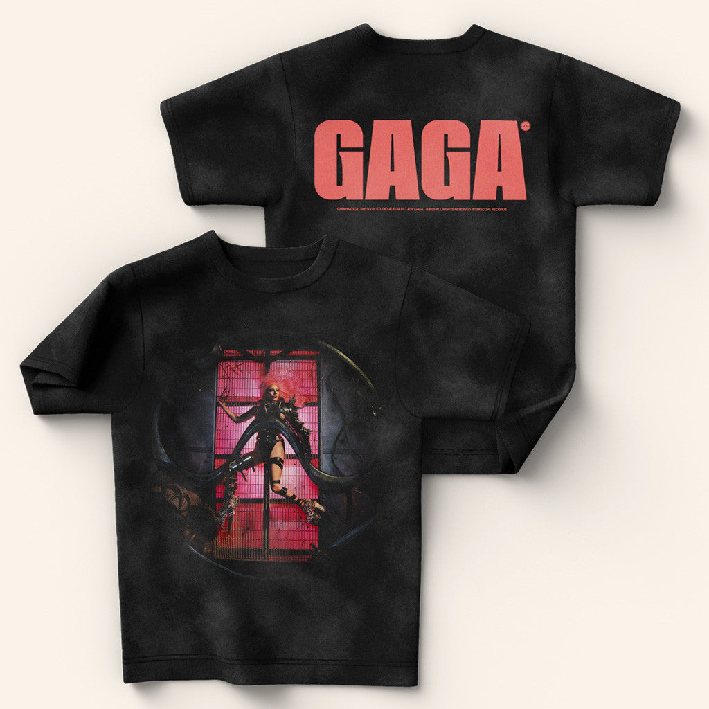 Lady Gaga Mayhem Tour Merch 2025 Concert Cover Wash T-Shirt Gift Ideas For Fans