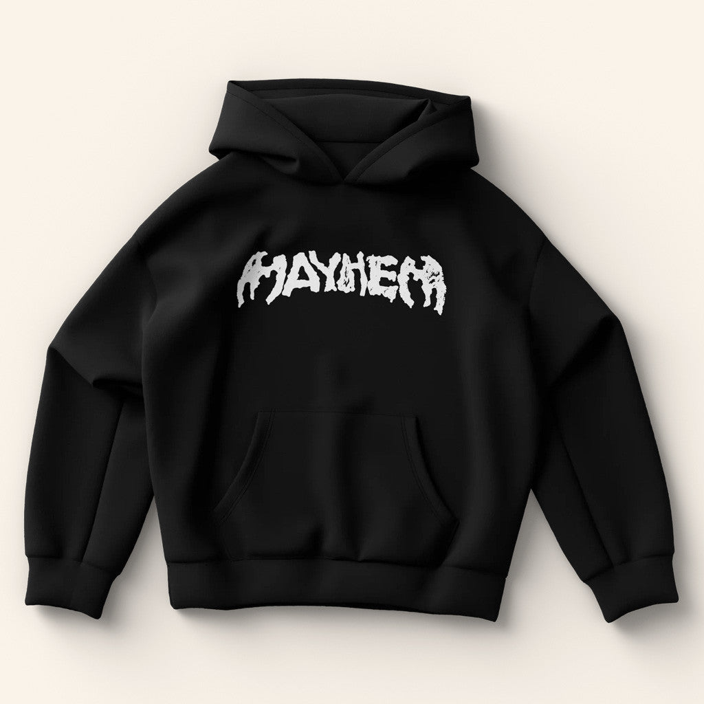 Lady Gaga Mayhem Tour Merch 2025 Concert MAYHEM Logo Hoodie Gifts For Fans