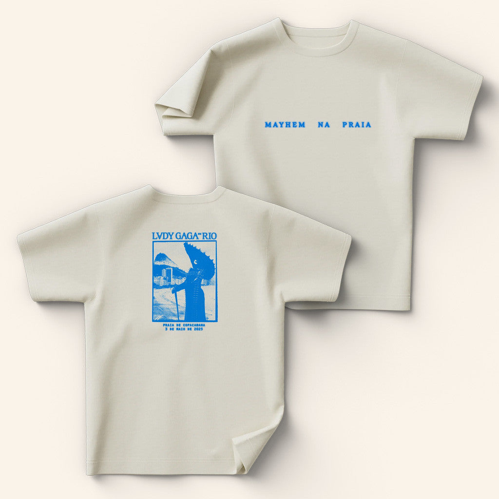 Lady Gaga Mayhem Tour Merch 2025 Concert Shirt Cream Rio Poster T-Shirt Gift Ideas For Her