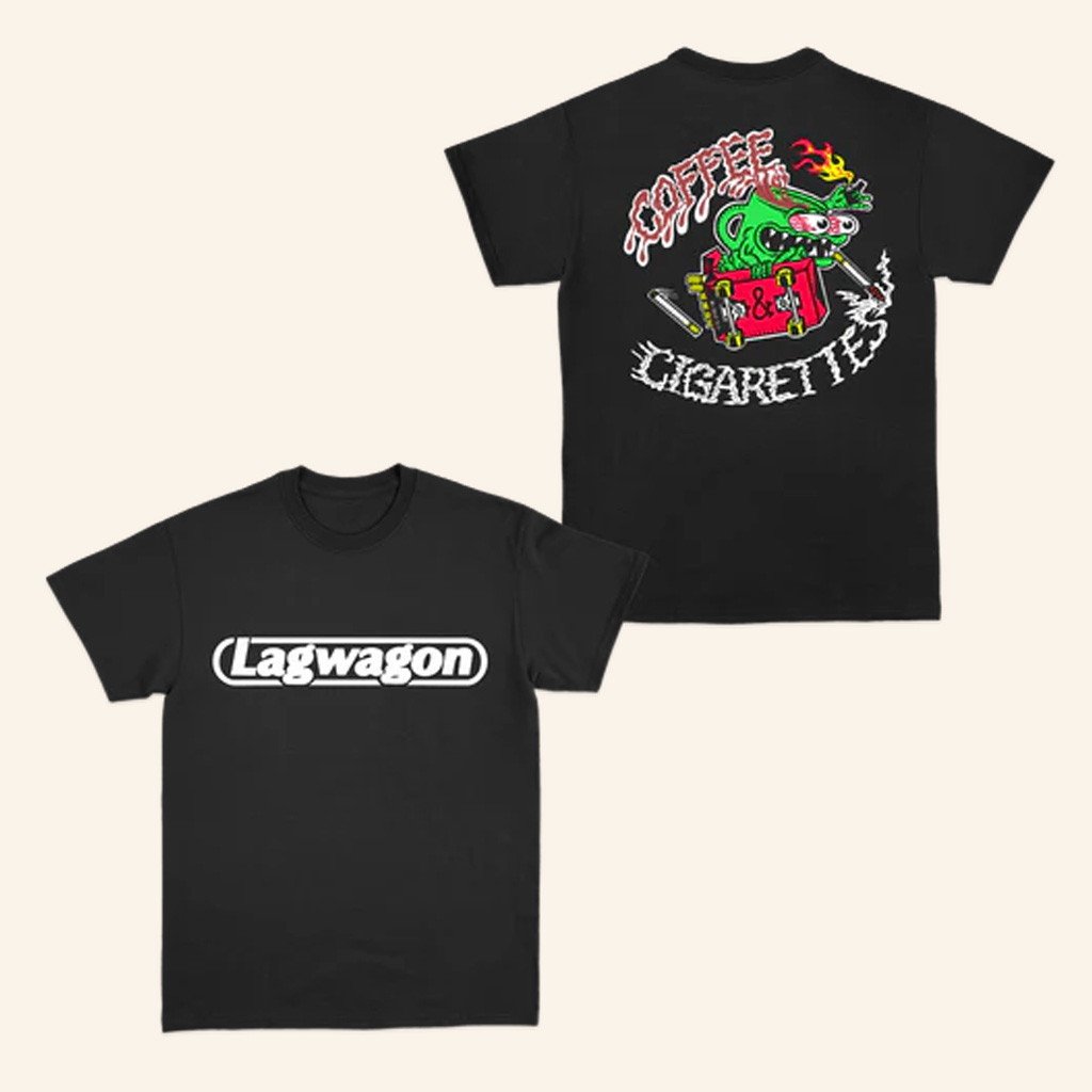 Lagwagon Merch Coffee And Cigarettes T-Shirt Best Gifts For Him
