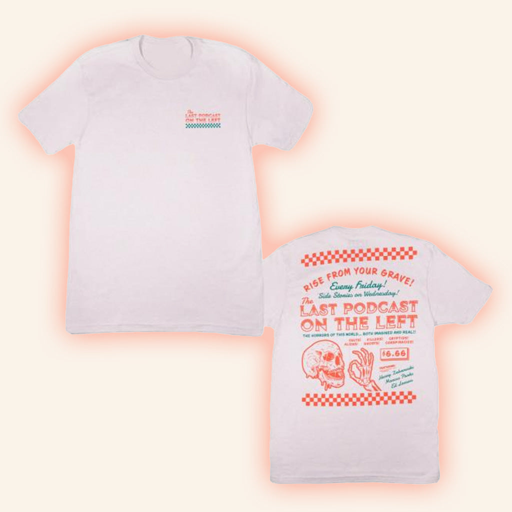 Last Podcast Merch Last Pizza On The Left T-Shirt Gifts For Sister