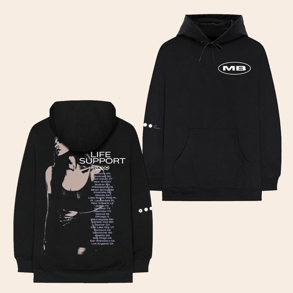 Life Support Tour EU Silhouette Hoodie Madison Beer Merch Birthday Gifts For Music Fans