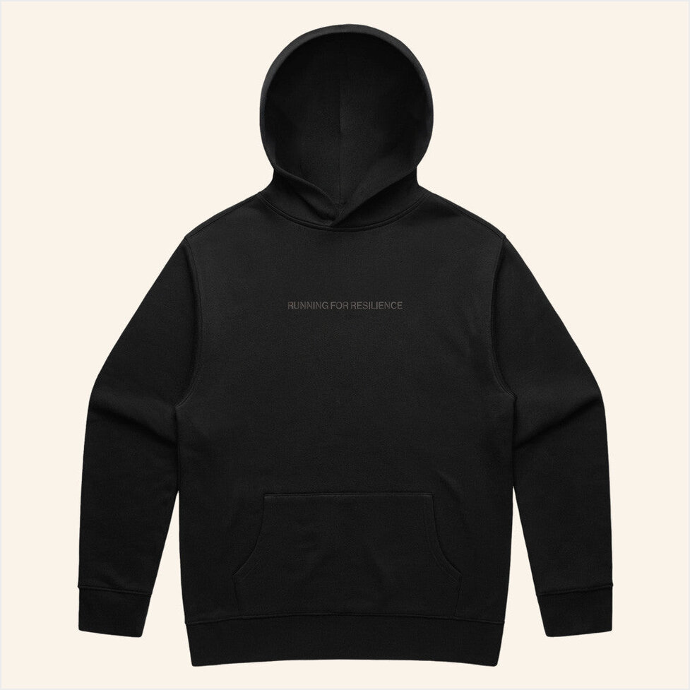 Lifestyle Hoodie Running For Resilience Merch Present For Husband Gifts For Best Friend