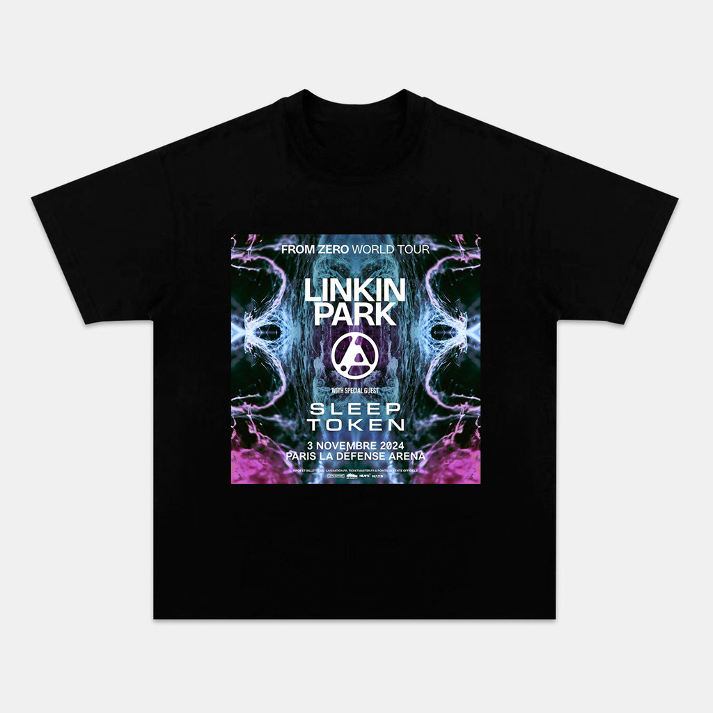 Linkin Park And From Zero World Tour Graphic T-Shirt Fan Merch Christmas Gifts For Friends