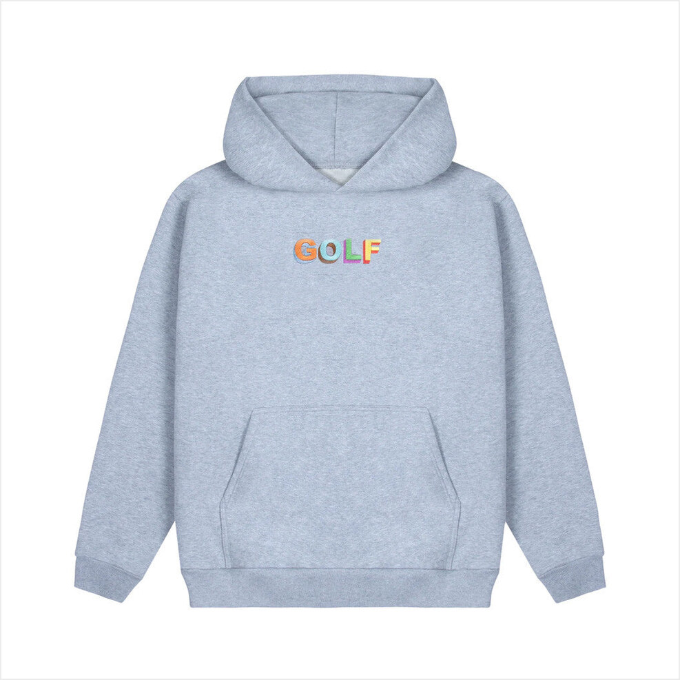 Logo Grey Hoodie Tyler The Creator Merch Golf Wang Merch BFF Birthday Gifts Christmas Presents