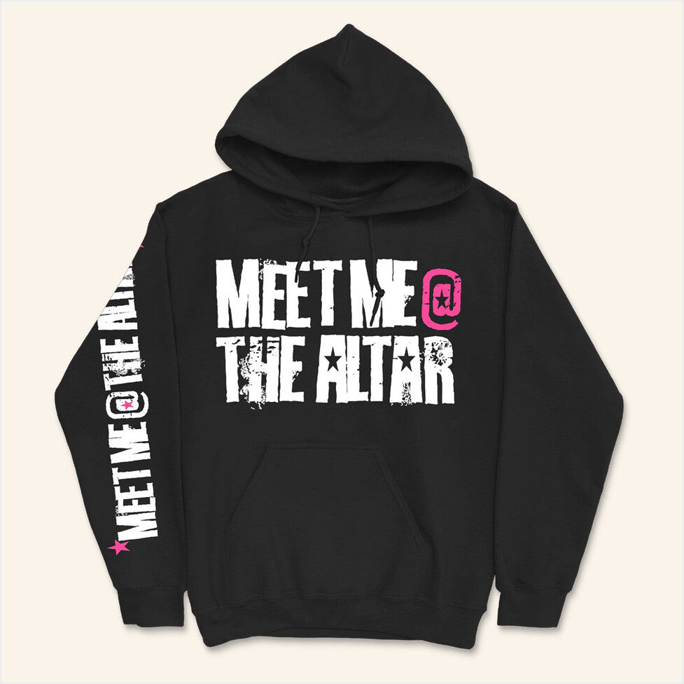 Logo Hoodie Meet Me At The Altar Merch Best Friend Gift Ideas Birthday Gifts For Best Friend
