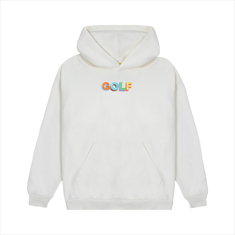 Logo White Hoodie Tyler The Creator Merch Golf Wang Merch BFF Birthday Gifts Christmas Presents