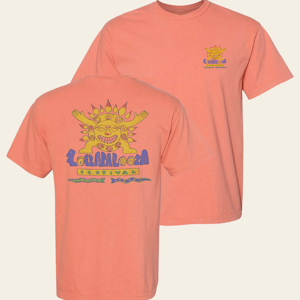 Lollapalooza Merch Artist 2025 Sunburst T-Shirt Best Gifts For Girlfriend Gifts For Friends