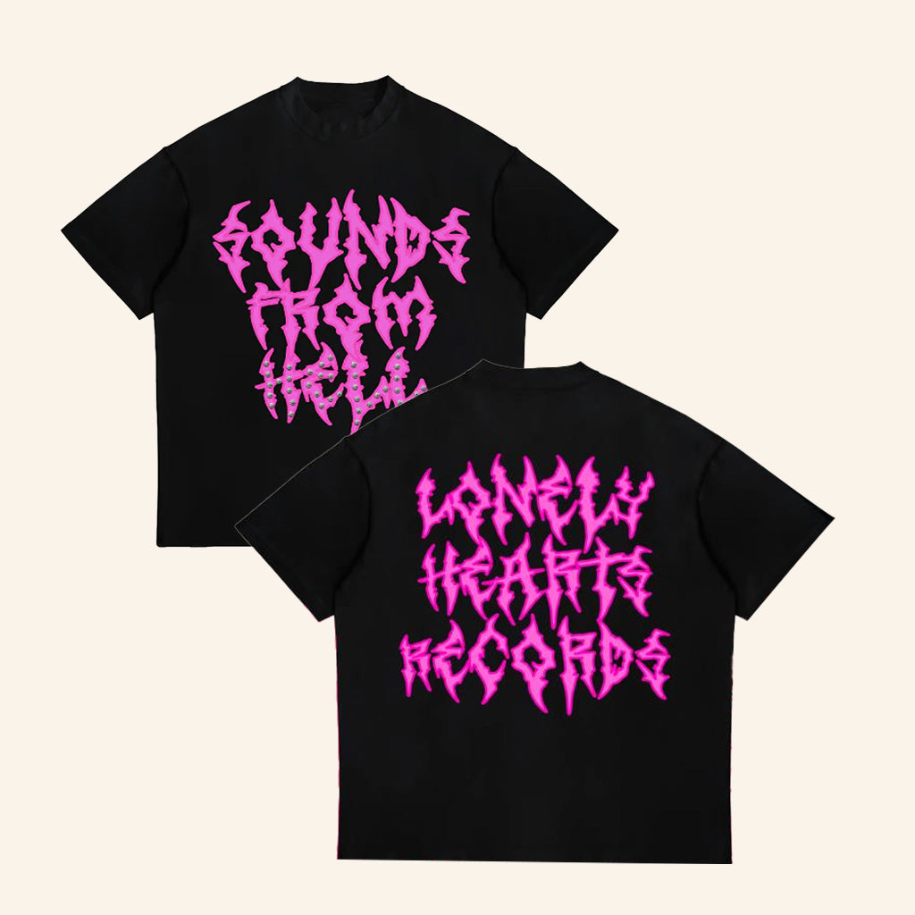 Lonely Hearts Club Merch Sounds From Hell T-Shirt Gifts For Daughter