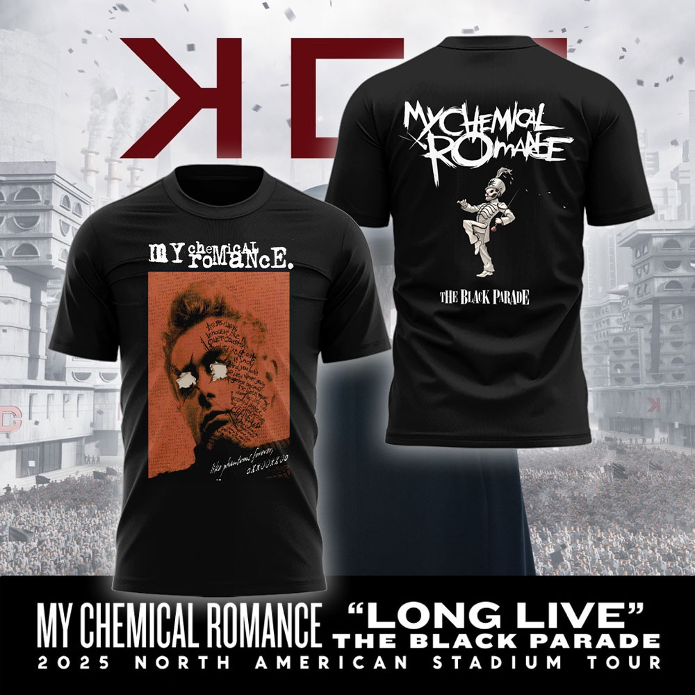 Long Live The Black Parade Tour 2025 Tshirt Best Gift For Fans