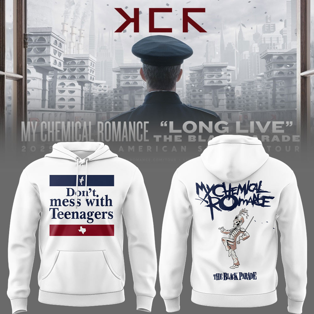Long Live The Black Parade Tour 2025 X Texas Hoodie