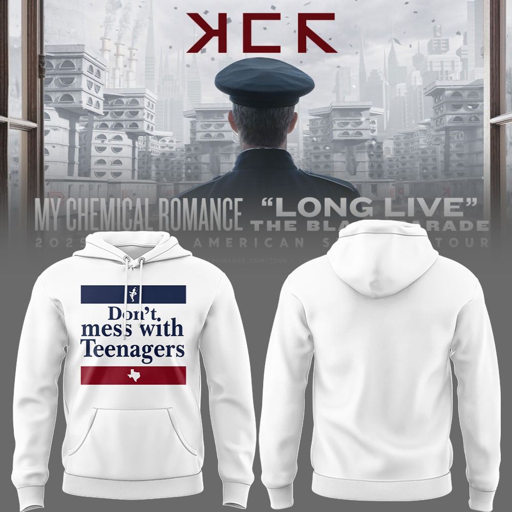 Long Live The Black Parade Tour 2025 X Tx Hoodie