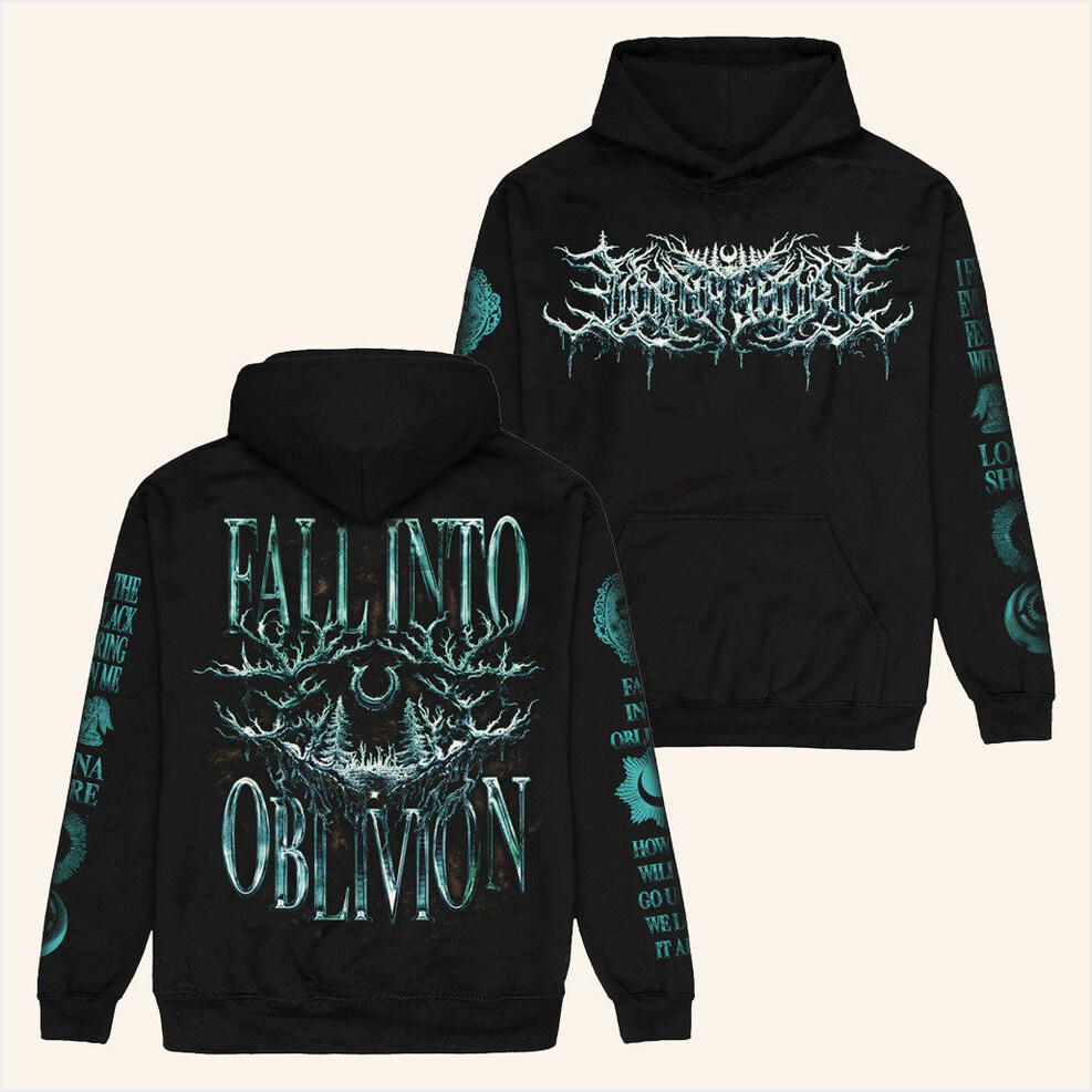 Lorna Shore Oblivion Hoodie Impericon Merch Birthday Gifts For Your Boyfriend Gifts For Besties