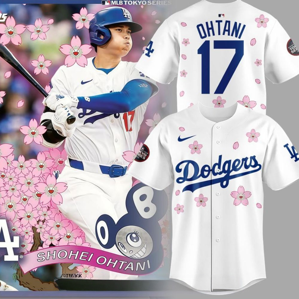 Los Angeles Dodgers 2025 Tokyo Series OTANI Baseball Jersey Los Angeles Dodgers Merch For Fans