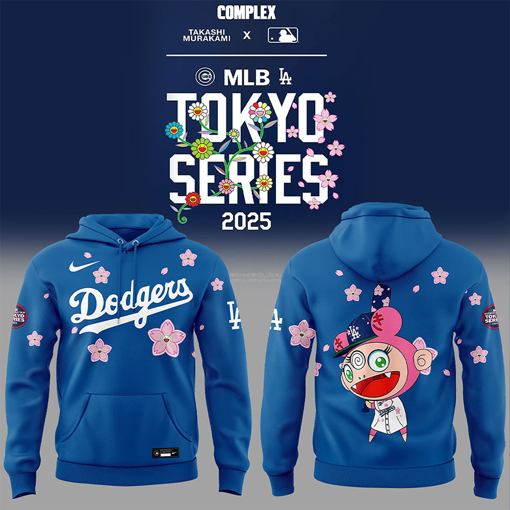 Los Angeles Dodgers Tokyo Series 2025 Hoodie Presents For Baseball Lovers