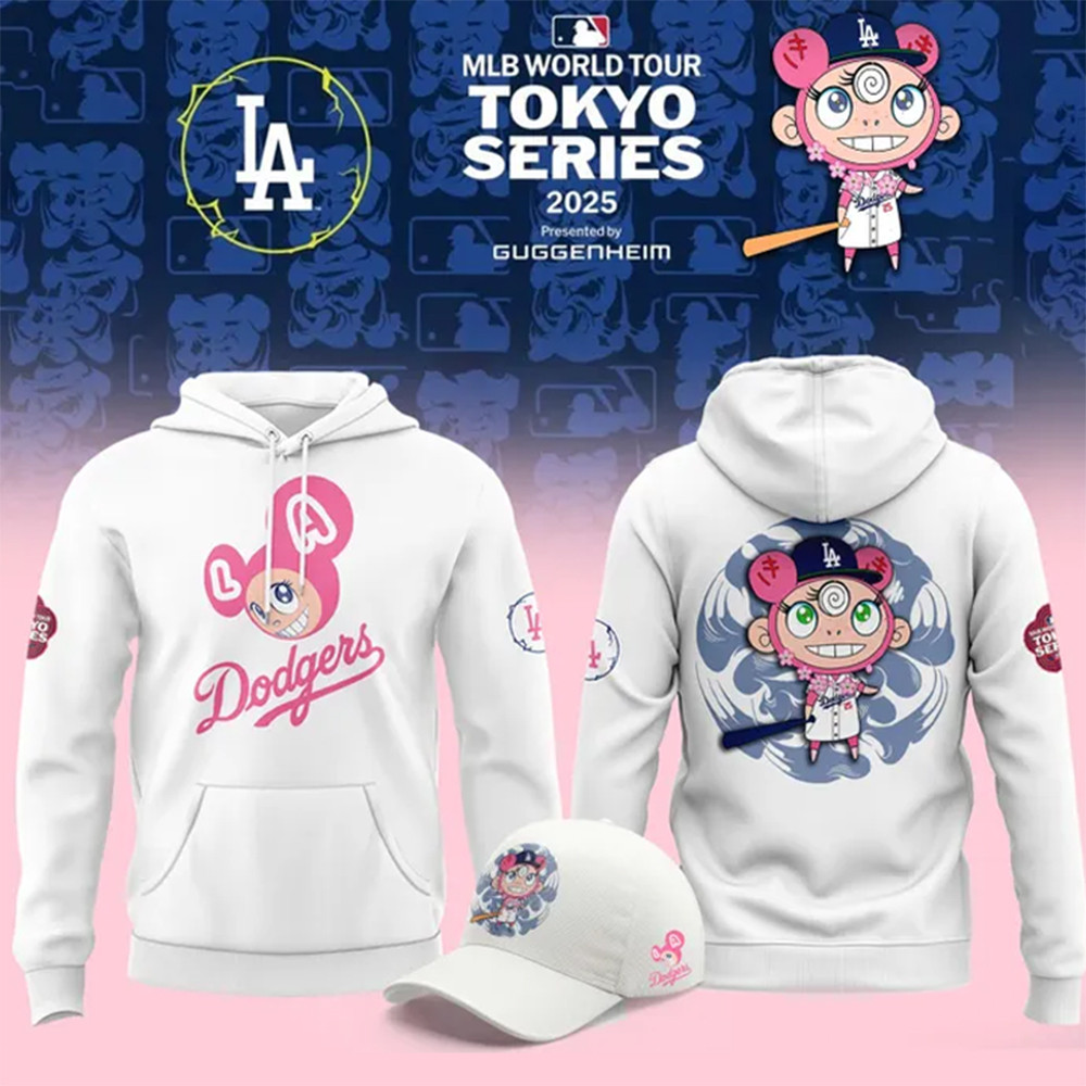 Los Angeles Dodgers x 2025 MLB Tokyo Series Hoodie Best Gifts For Baseball Fans