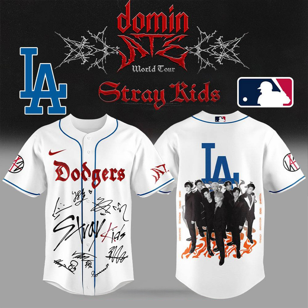 Los Angeles Dodgers x ATE Show Signature White Jersey Los Angeles Dodgers Merch Fans Gifts