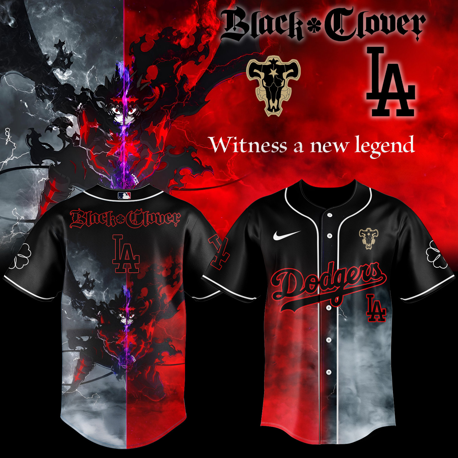 Los Angeles Dodgers X Black Clover Jersey 2025 Perfect Gift For Fans