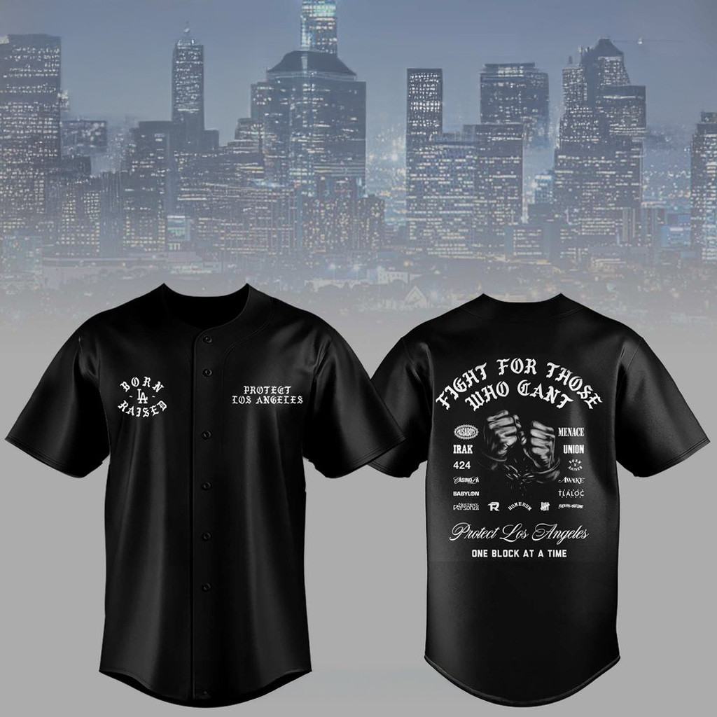 Los Angeles Dodgers X Protect Los Angeles 2025 Baseball Jersey MLB Merch Gifts For Fans