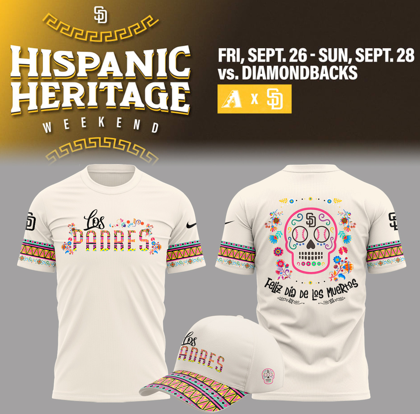 Los Hispanic Heritage Weekend Night T-shirt Gift Ideas For Baseball Players