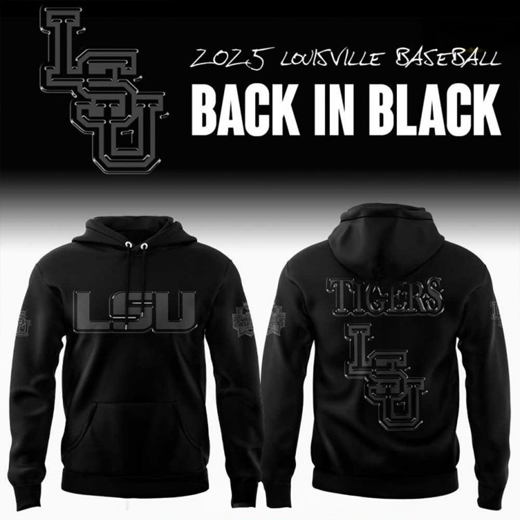LSU Tigers Back In Black Special Hoodie LSU Tigers Merch Football Fan Gift Ideas