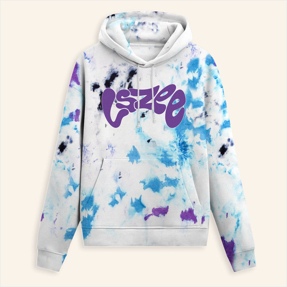 Lszee Gooey Tie Dye Hoodie Lszee Music Merch Gift Ideas For Friends Birthday Gifts For BFF