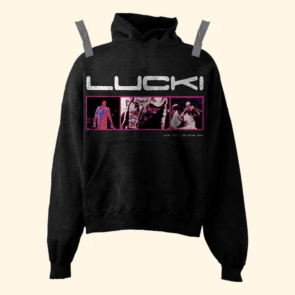 Luckivault Hoodie Lucki Merch Father's Day Gifts For Husband Birthday Gifts For Boyfriend