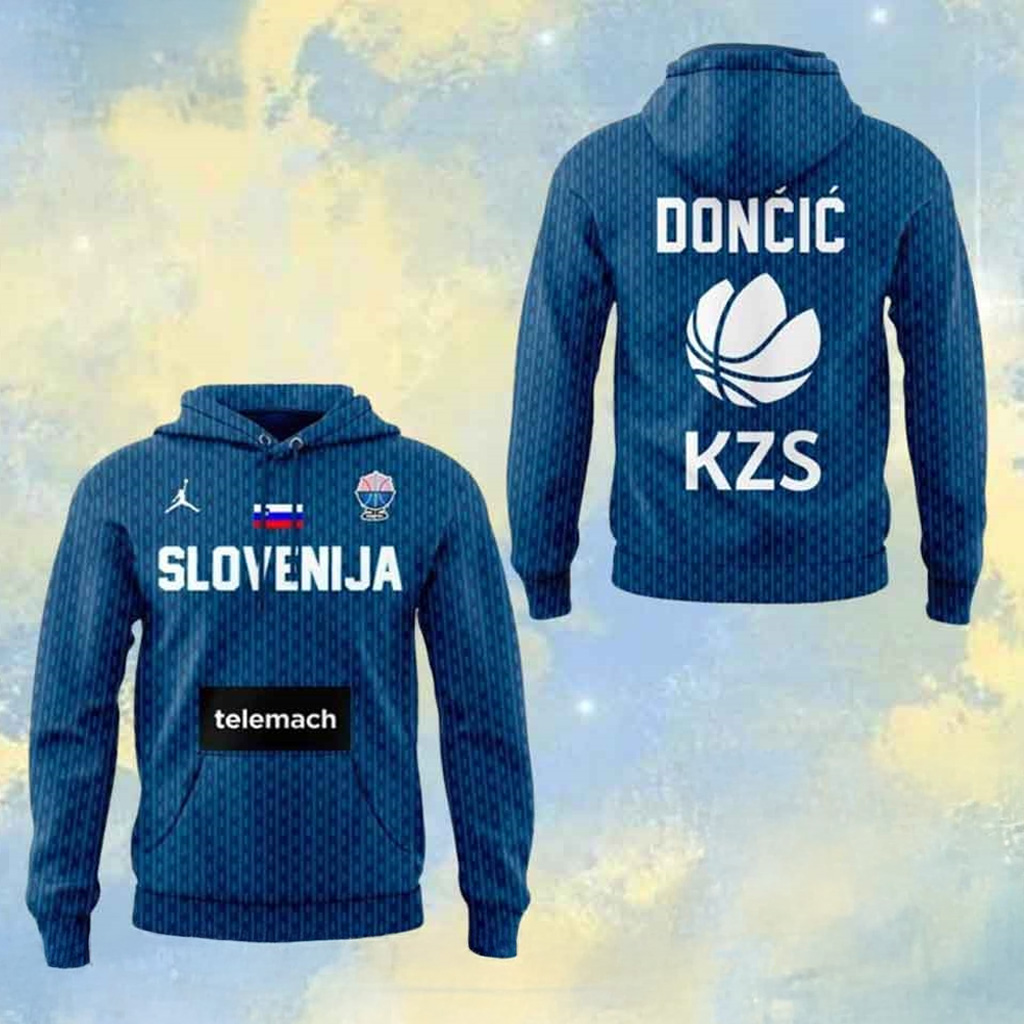Luka Doncic Has Joined Slovenia At Eurobasket 2025 Hoodie Fan Merch Gifts For Brother