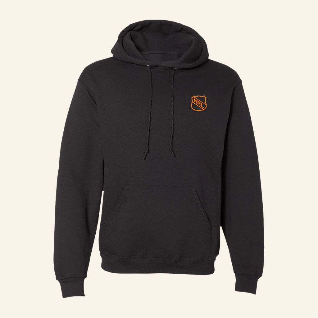 Mac Demarco Merch MRL Hockey Embroidered Black Hoodie Gifts For Dad