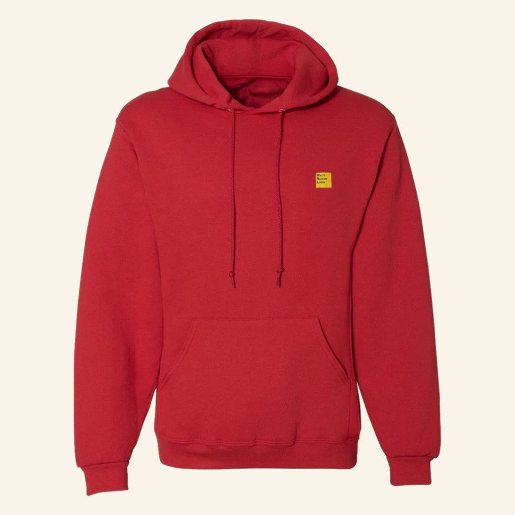 Mac Demarco Merch MRL Logo Printed Red Hoodie Gifts For Boyfriend