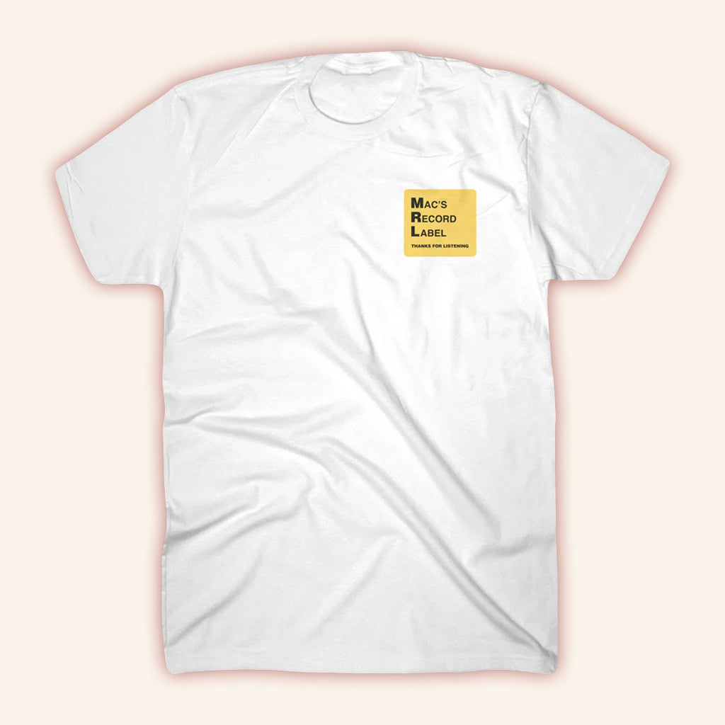 Mac Demarco Merch MRL Logo White T-Shirt Gifts For Best Friends