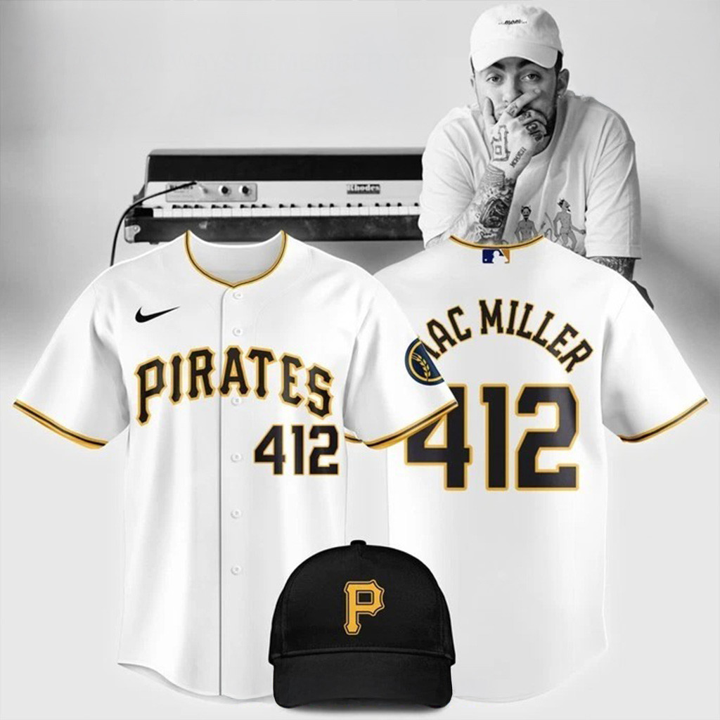 Mac Miller Pirates Baseball Jersey Pirates Merch Gifts For Husband