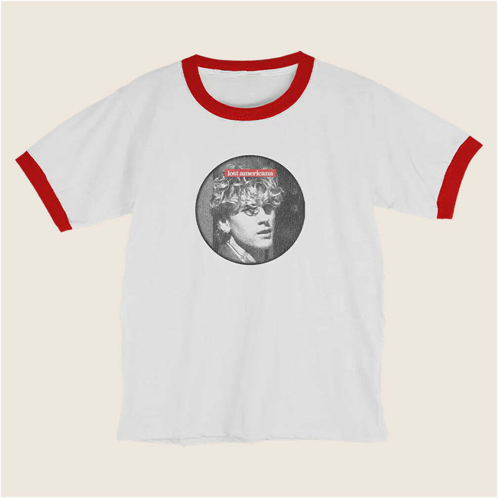 Machine Gun Kelly Merch Lost Americana Iii Ringer T-Shirt Unique Gift For Boyfriend