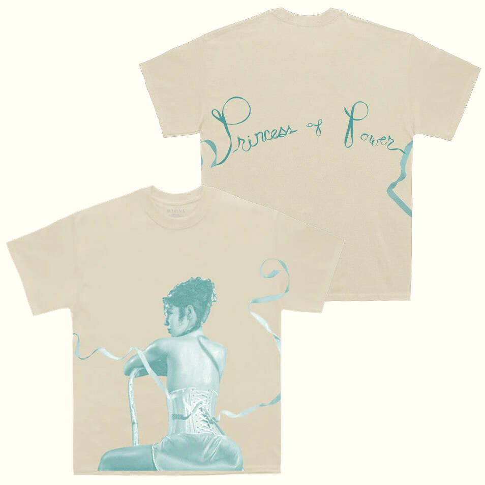 Marina Merch Princess Of Power Ribbon T-Shirt Gifts For Sister Birthday Gifts For Fans