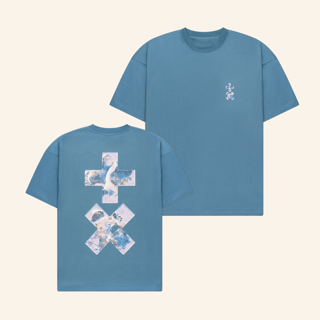 Martin Garrix Merch Logo Blue T-Shirt Martin Garrix Merchandise Gifts For EDM Fans