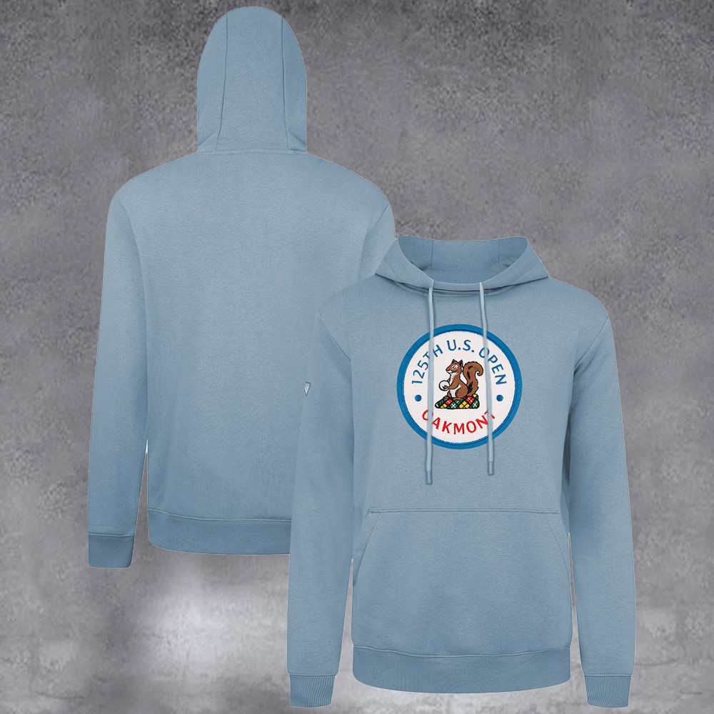 Men's 2025 U.S. Open Blue Podium Pullover Hoodie Gifts For Sport Lovers