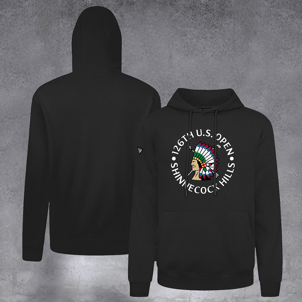 Men's 2026 U.S. Open Black Podium Pullover Hoodie Gifts For Golf Players