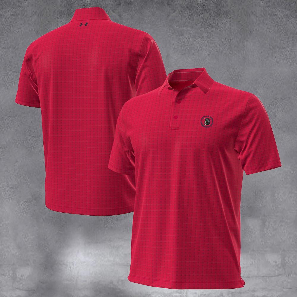 Men's 2026 U.S. Open Red Drive Block Digi Polo Merch Unique Gifts For Sport Lovers