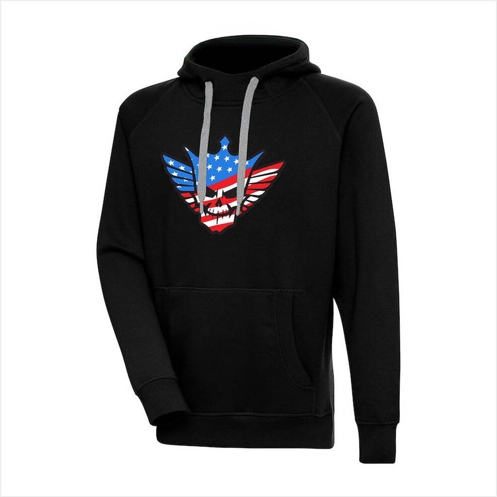 Mens Antigua Black Cody Rhodes Victory Hoodie Cody Rhodes Merch Dad Gifts For Besties