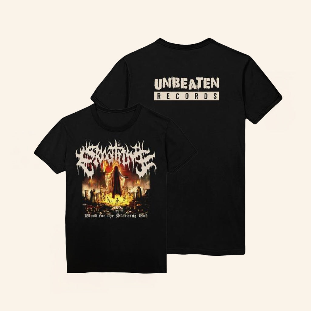 Merch Now Merch Blood Tithe Blood For The Starving God Black T-Shirt Gifts For Dad