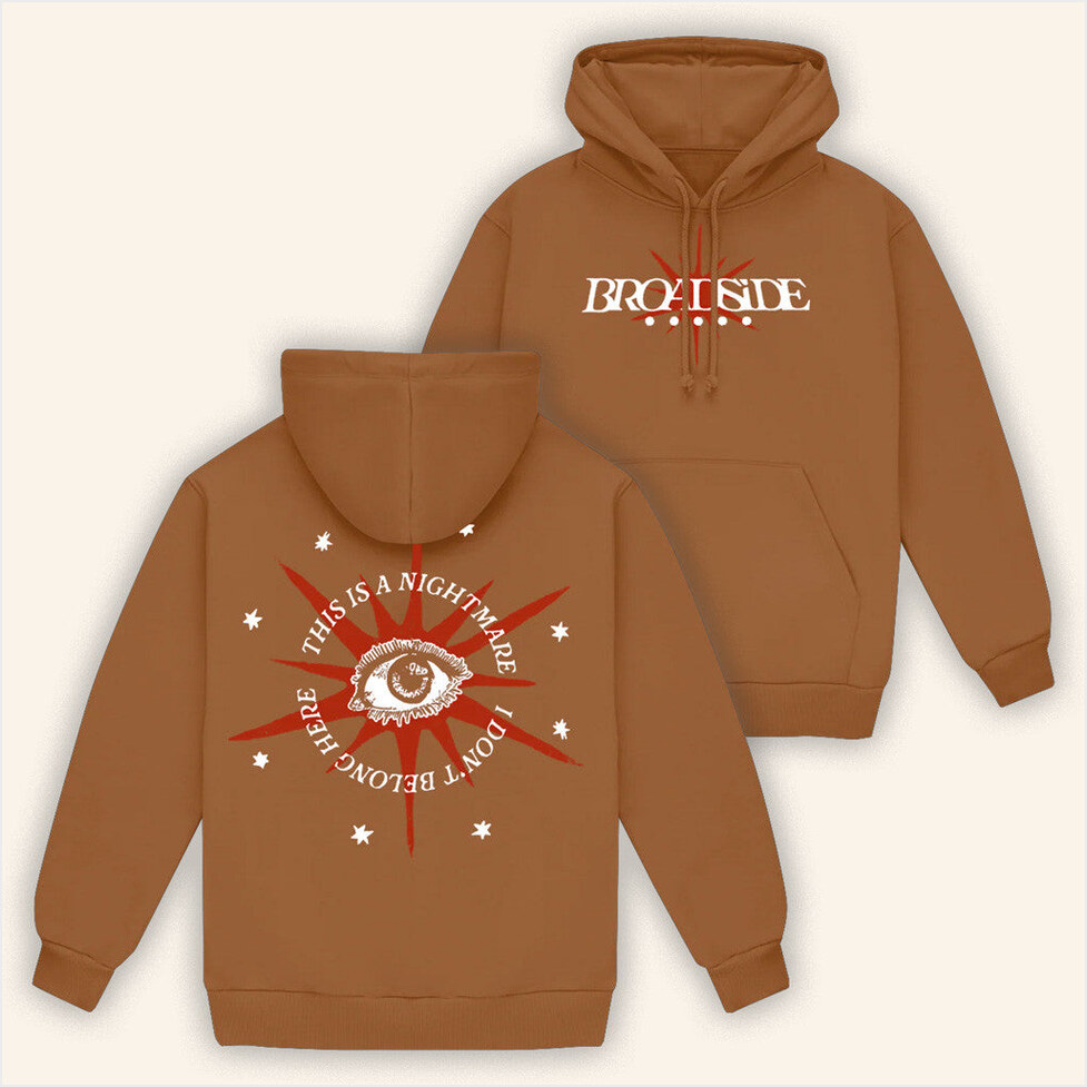 Merch Star Eye Hoodie Broadside Merch Best Gifts For Husband Birthday Gift Ideas