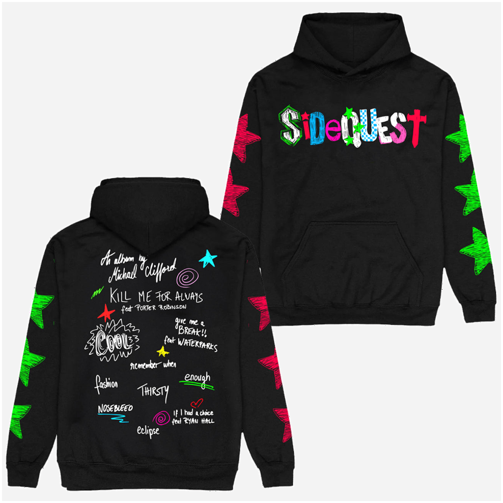 Michael Clifford Merch Sidequest Hoodie Gifts For Father's Day From Wife Gifts For Fans