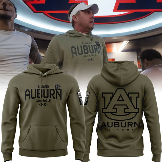Military Appreciation Auburn Tigers Hoodie Football Themed Gifts