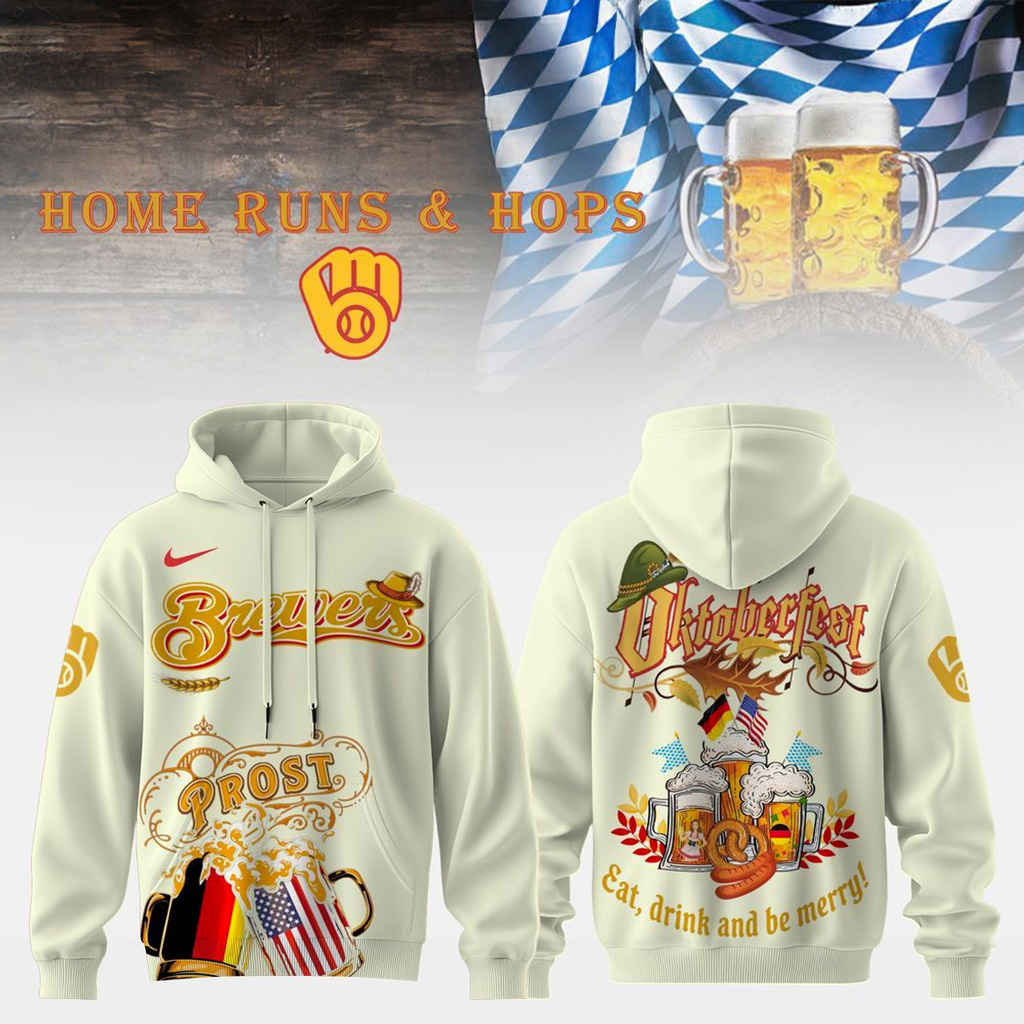 Milwaukee Brewers X Oktoberfest Collection 2025 Hoodie